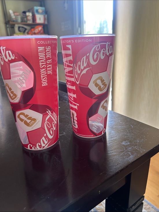 Coca Cola Other - Coca Cola FIFA World Cup Collector Tumblers - Set of 2